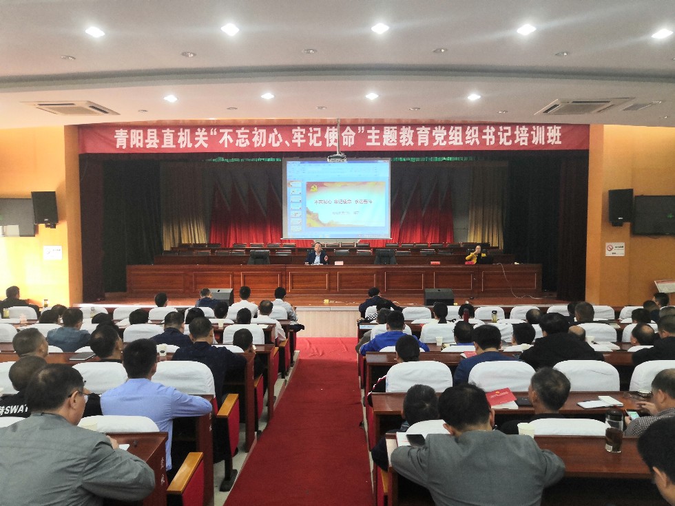 青阳县直机关举办“不忘初心、牢记使命”主题教育党组织书记培训班.jpg